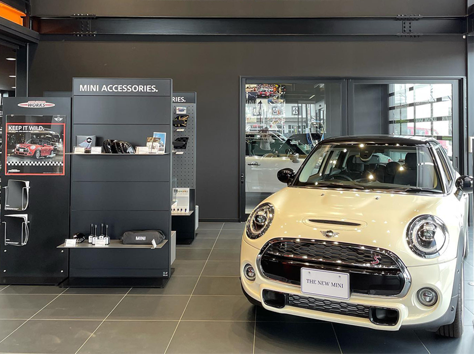 アロマ空間デザイン　MINI広島店様、福山店様